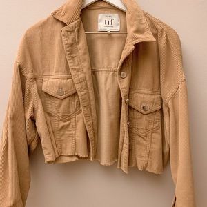 Cropped Brown Jacket